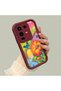 Infinix Note 50 Pro 4g Compatible Case Camera Protector Claret Red Silicone Couple Phone Case Butterfly Pattern - 3