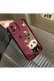 Oppo A5 5g Compatible Case Camera Protector Claret Red Silicone Couple Phone Case Cat Pattern - 6