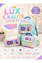 Luxury 3-Piece Cool 1St Quality Colorful Bag+Nutrition+Pen Holder Set