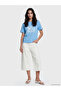 Original Oval Collar Printed Women's T-Shirt - 2