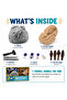 2-in-1 Mystery Excavation Dig Kit for Kids – Space & Ancient Egypt Archaeology STEM Science Toy – Includes Digging Tools and Hidden Treasures – Educational Discovery Gift for Boys & Girls Ages 3+ - 5