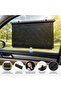 Car Windshield Roller Sunshade |   Vacuum Foldable Car Windshield Sunscreen Uv Heat Blocker 58X125 cm - 3
