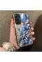 Samsung Galaxy A34 Compatible Hard Acrylic Back Silicone Edge Lens Protection Case - 2
