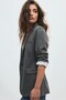 Kazayağı desenli regular blazer ceket - 3