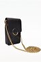 Bianca Faux Leather Chain Strap Women's Crossbody Mini Bag with Phone Compartment - 7