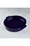 Elissa Embossed Round Oven Dish Cobalt 32.5 cm - 2