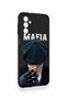 Samsung M13 Compatible Mafia Patterned Silicone Case - 3
