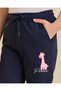 Girls Navy Fashion Track Pants - 4