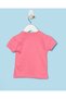 Infant Girls Fuchsia Chest Print T-Shirt - 4