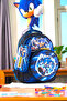 Primary School Orthopedic Waterproof 3 Compartment Primary School Boy's Backpack with Water Bottle - 6