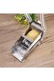 Heavy Duty Potato Chipper with Stainless Steel Blades & 2 Cutter Sizes - 5