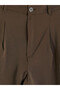 Lcw Vision Brown High Waist Pleated Women's Shorts - 7