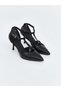 T-Strapped Pointed Toe Women's Heeled Shoes (W6)