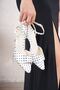 Women's Rise Summer Heeled Shoes - Polka Dot-White - 4