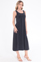 Sleeveless Skirt Bell Model Pique Modal Dress - 6