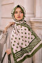 Polka Dot Shawl Series Dark Khaki
