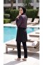 Full Covered Hijab Swimsuit Ethnic Patterned Jawhara 4-Piece Set Swim Beachwear - 8