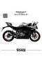 CFMOTO 250SR Grenage ملصق مجموعة اليمين اليسار نموذج ملصق ملصق عالي الجودة