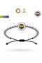 New Season Unisex Licensed Logo Thin Hematite Natural Stone Bracelet Special Box - 3