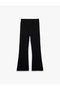 بنطال بخصر مطاطي أساسي ذو أرجل إسبانية - 3