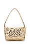 Star Detailed Mini Baguette Women's Crossbody Bag Alpha Gold