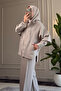 6392 - Stylish Comfortable Modal Fabric Hooded Casual Women's Set - 2