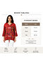 Women's 4/3 Capri Sleeve Hooded Italian Style Zippered Cotton Thin Fabric Jacket - 5