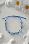 Certified Amorphous Aquamarine Natural Stone Bracelet (Merdi̇ven Kapama)