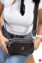 Riga Bitter Brown Women's Crossbody Bag |   Soft Textured, Multi-Compartment Daily Shoulder Bag ⭐