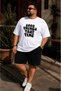 Plus Size Women Men Oversize Shorts Set Good Things Take Time Printed Cotton 2-Piece Summer Casual Unisex Tracksuit XL 2XL 3XL 4XL 5XL 6XL 7XL 8XL - 2
