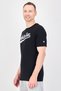 Men Sportswear Fit Short Sleeve Outdoor T-Shirt, Black - 2