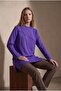 Women's Tunic with Asymmetrical Stitching Detail - 2