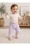 H&C Baby Bottom Pants Without Booties 100% Cotton Flexible Ribbed 0-36 Months - 5