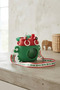 Frog Shaped Double-Lid Silicone Case Leak-Proof Water Bottle with Strap and Straw 600ml - 3