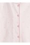 Lcw Kids Pink Shirt Collar Girls' Shorts Pajamas Set - 7