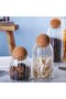 Set of 4 Glass Jars with Cork Lids and Spice Containers (500-700-1000-1250 ml) - 3