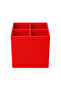 4-Compartment Desktop Block Pen Holder |   Desktop Organizer