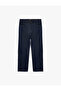 Cotton Pocketed Loose Fit Baggy Jean Trousers - 5