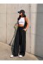Azelia Tensel Modal Wide-Leg Draped Massive Summer Pants