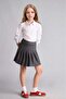 School 100% Cotton Regular Fit Poplin Long Sleeve Shirt Girls H9661A826Au - 2