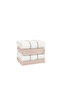 Efren 4-Piece 100% Cotton Hand & Face Towel Set - Beige/Ecru - 4