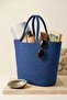 Handmade Short Handle Rope Knitted Women's Bag - Suitable for Daily & Beach Use