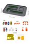 18-Piece Car Set - Traffic and Football Themed 80-Piece Sticker Car and Play Track with Human Figures - 6
