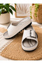 Women's Soft Sole Anatomical Buckle Sabo Slippers - 2