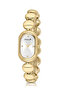 Oval Case Women's Wristwatch Gold Color Pl-1596B1X - 3