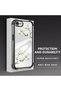 iPhone 7/8/Se 2020 2022 Compatible Transparent Four Corner Silicone Coated Glossy Edge Case - 4
