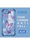 iPhone 16E/17E Compatible Transparent Back Four-Corner Reinforced Impact Protection Silicone Case