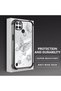 Realme C25Y/C21Y Compatible Transparent Back Four-Corner Reinforced Impact Protection Silicone Case - 3