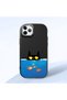 Black Silicone Case Compatible with iPhone 11 Pro with Shock-Absorbing Camera Protections