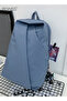 Functional Backpack Large Capacity Short Distance Travel Solid Color Design Light Business Style Stu - 2